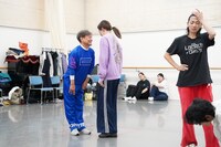 大阪国際文化芸術プロジェクト「FOLKER」稽古より。