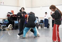 大阪国際文化芸術プロジェクト「FOLKER」稽古より。