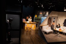 果てとチーク・つづきの公演「きみはともだち」より。（撮影：月館森）