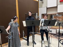 左から大竹しのぶ、甲斐翔真、ウエンツ瑛士。（写真提供：NHK）