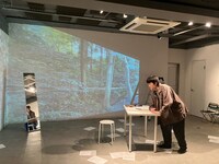 ほろびて「『森、きょう、兎小屋 -in the forest, today, rabbit hutch-』―ほろびて／いきつくのニューウィーク day1―」より。