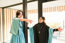 TAT演劇シリーズ 劇団壱劇屋本公演 オールスタンディング演劇「地底人CEREMONY」より。（撮影：河西沙織）