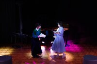 Song Storytelling in BAROOM「ピーター・パンとウェンディ」田中真琴、紫吹淳の出演回の様子。（撮影：木南清香）