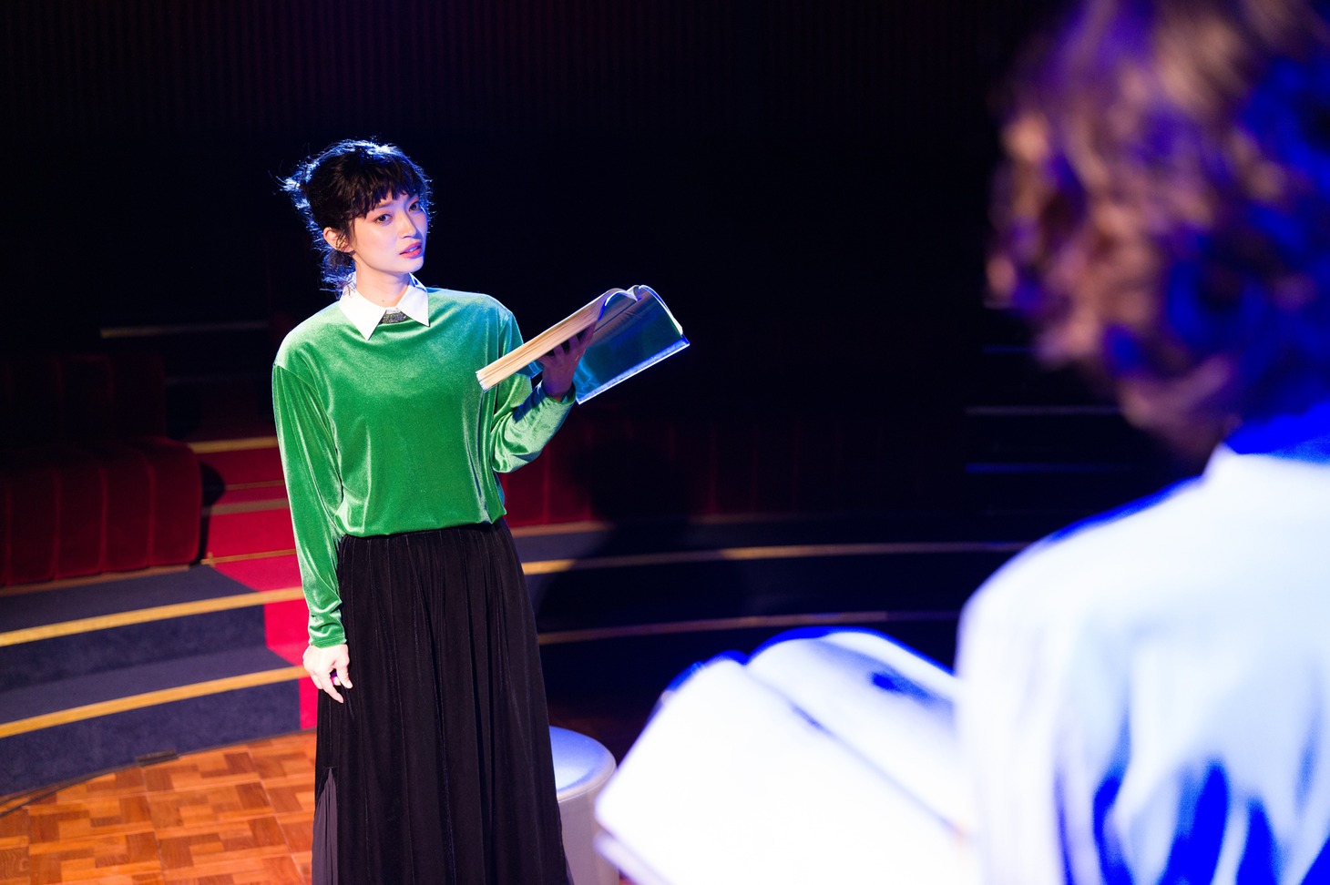 Song Storytelling in BAROOM「ピーター・パンとウェンディ」田中真琴、紫吹淳の出演回の様子。（撮影：木南清香）