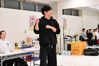 農業系Rock Musical「いただきます！～歌舞伎町伝説～」稽古の様子。