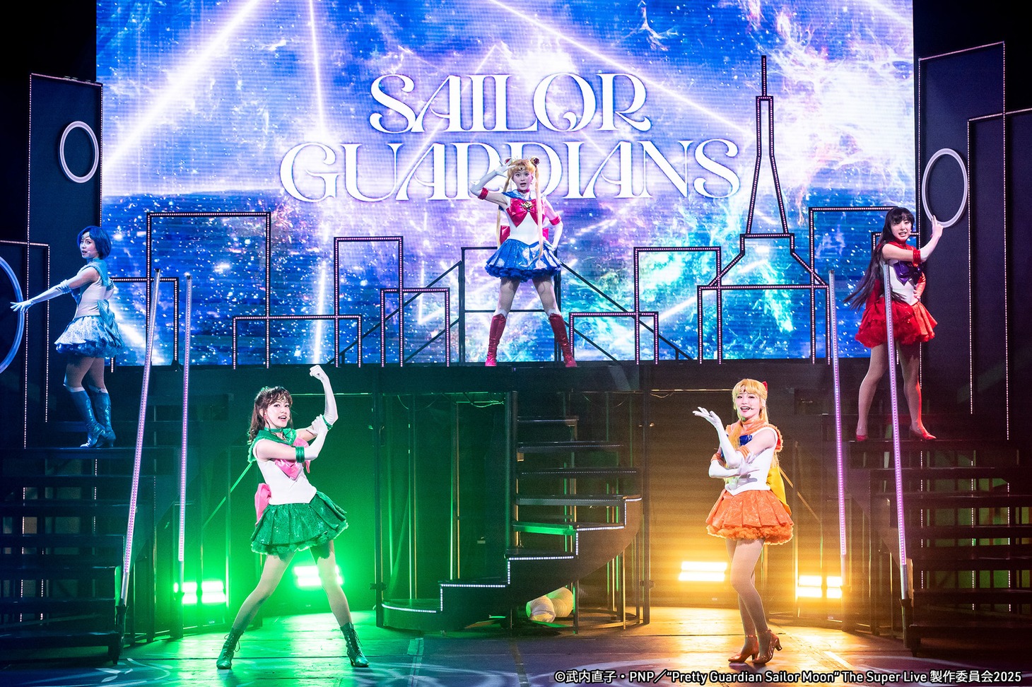 「“Pretty Guardian Sailor Moon” The Super Live」イギリス・ロンドン公演の様子。