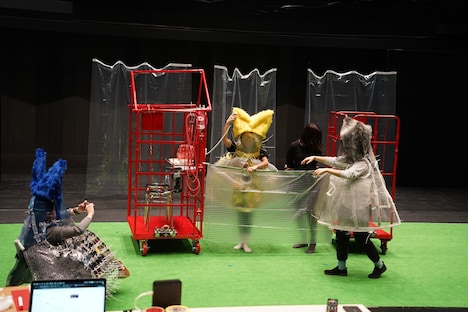 市原佐都子 / Q「キティ」稽古の様子。