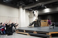 「オイディプス王」公開稽古より。