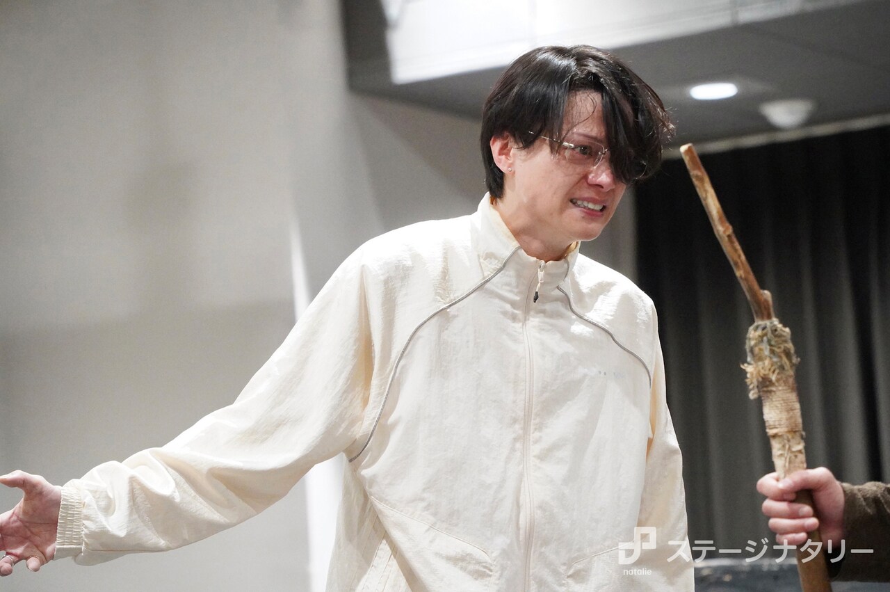 「オイディプス王」公開稽古より。