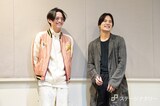 「オイディプス王」取材会より、左から三浦涼介、岡本圭人。