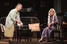 劇団民藝「八月の鯨」より。