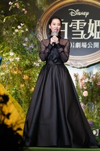 映画「白雪姫」劇中歌＆プレミアム吹替キャストお披露目イベントより、月城かなと。