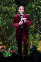 映画「白雪姫」劇中歌＆プレミアム吹替キャストお披露目イベントより、津田篤宏（ダイアン）。