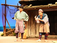 パルコ・プロデュース 2025 東京サンシャインボーイズ 復活公演「蒙古が襲来」より。（撮影：細野晋司）