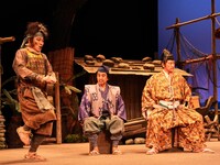 パルコ・プロデュース 2025 東京サンシャインボーイズ 復活公演「蒙古が襲来」より。（撮影：細野晋司）