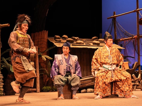 パルコ・プロデュース 2025 東京サンシャインボーイズ 復活公演「蒙古が襲来」より。（撮影：細野晋司）