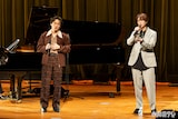 「中川晃教 Live Music Studio」#17より。左から中川晃教、岡宮来夢。