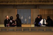 「令和7年2月文楽公演」第二部「『妹背山婦女庭訓』芝六忠義の段」より。(提供:国立劇場、撮影:田口真佐美)