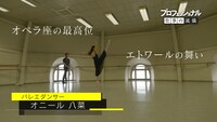 「『プロフェッショナル 仕事の流儀』自由の、その先に ～バレエダンサー オニール八菜～」より。（写真提供：NHK）
