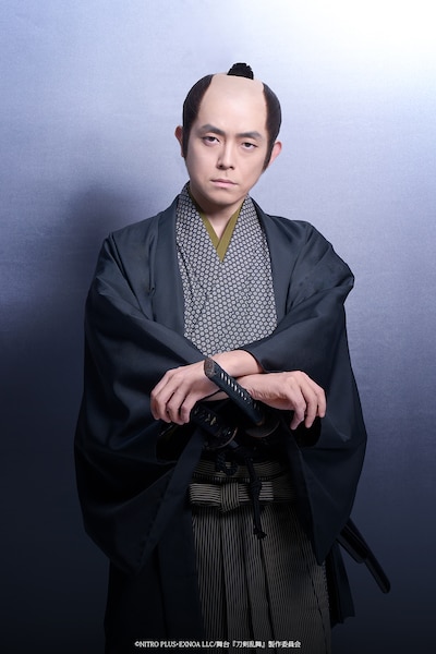 多田直人扮する山田朝右衛門吉睦。