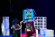 PANCETTA special performance「へんゼルとグレーてる」より。（撮影：市川唯人）