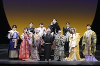 「藤間勘十郎文芸シリーズ 其の五『其噂妖狐譚』-そのうわさだっきものがたり-」より。（撮影：桂秀也）(c)其噂妖狐譚