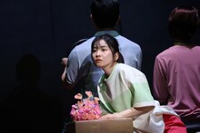 舞台「千と千尋の神隠しSpirited Away」福地桃子の出演回より。