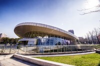 中国・上海文化広場の様子。