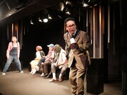 スラステslatstick 第6回公演「ヨゴレピンク」より。