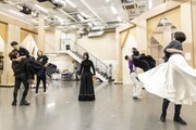 ミュージカル「イリュージョニスト」稽古場の様子。(撮影:岡千里)