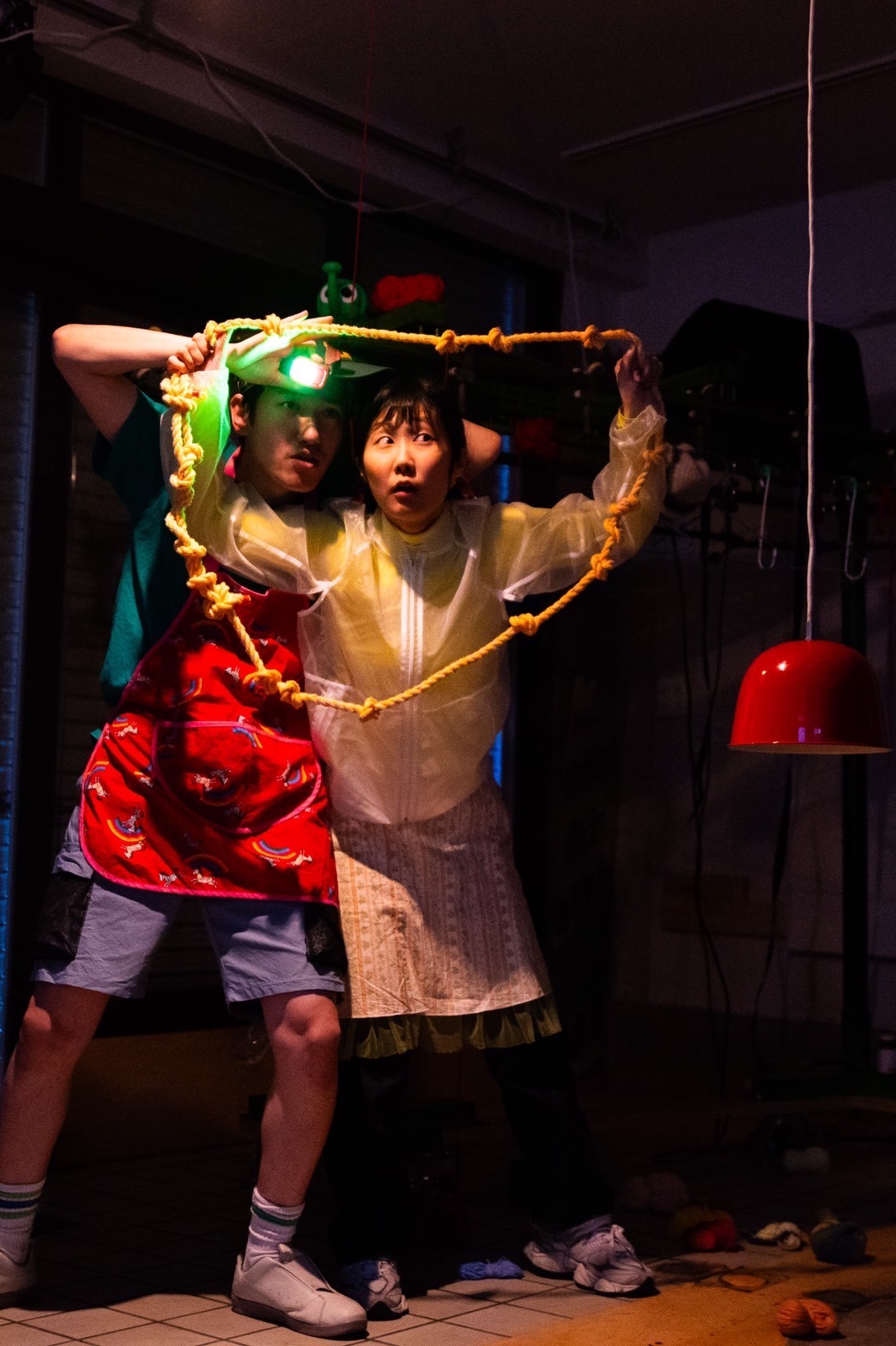 さるさるさる松井絵里 第一回公演「心からのみこめば」より。