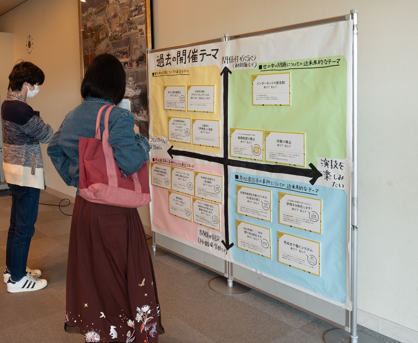 松井周の標本室×三重県文化会館「なりかわり標本会議」より。（撮影：松原豊）