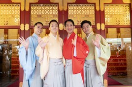 中村壱太郎・中村米吉・中村福之助・中村虎之介「三月花形歌舞伎」開幕、劇場内にはフォトスポットも