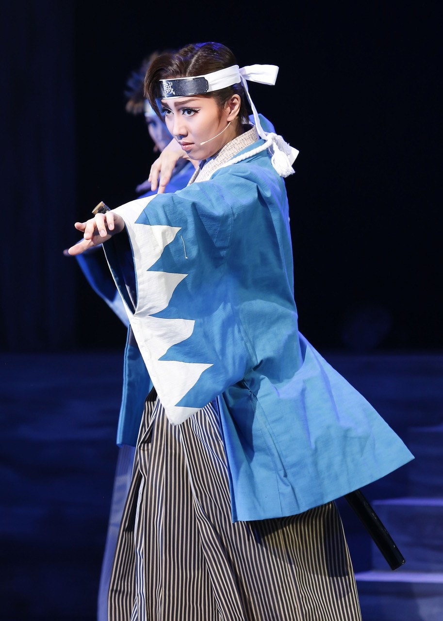 「新撰組 コンチェルト ～狂奏曲～」より、山南敬助を演じる華月奏。