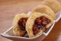 添好運（ティム・ホー・ワン）のベイクド チャーシューバオ。