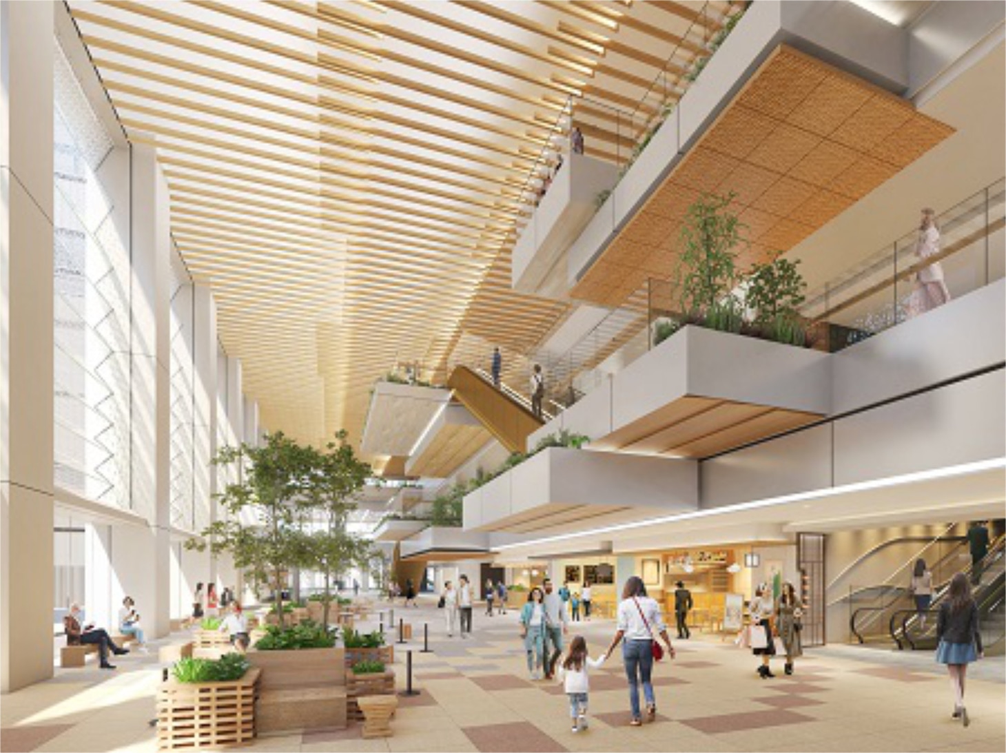 「TOFROM YAESU TOWER」檜物町スクエアのイメージ。