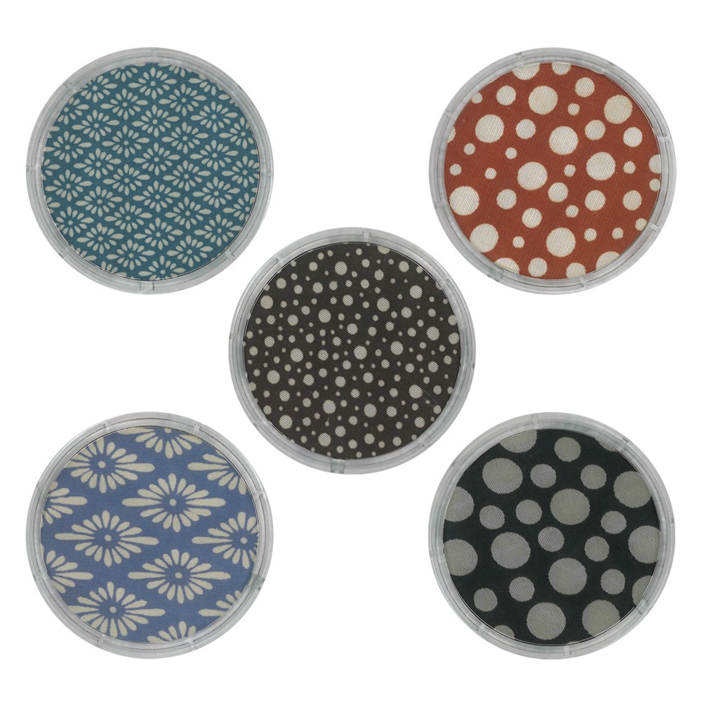 「歌舞伎衣裳でとっておきの逸品を作りました」第4弾“コースターセット”のイメージ。