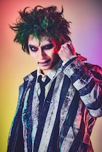 ビートルジュース役のジェシー。