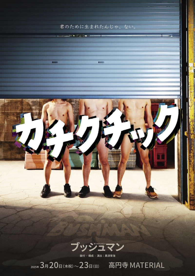 ブッシュマン「カチクチック」チラシ表