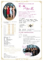 動物電気 2025初夏公演「愛一輪 バカの花」チラシ裏