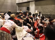 小林靖子×朴璐美×森山開次「平家物語 -胡蝶の被斬-」白熱の稽古写真が到着