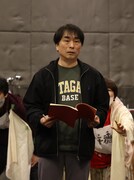 「平家物語 -胡蝶の被斬-」稽古の様子。