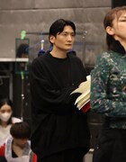 「平家物語 -胡蝶の被斬-」稽古の様子。