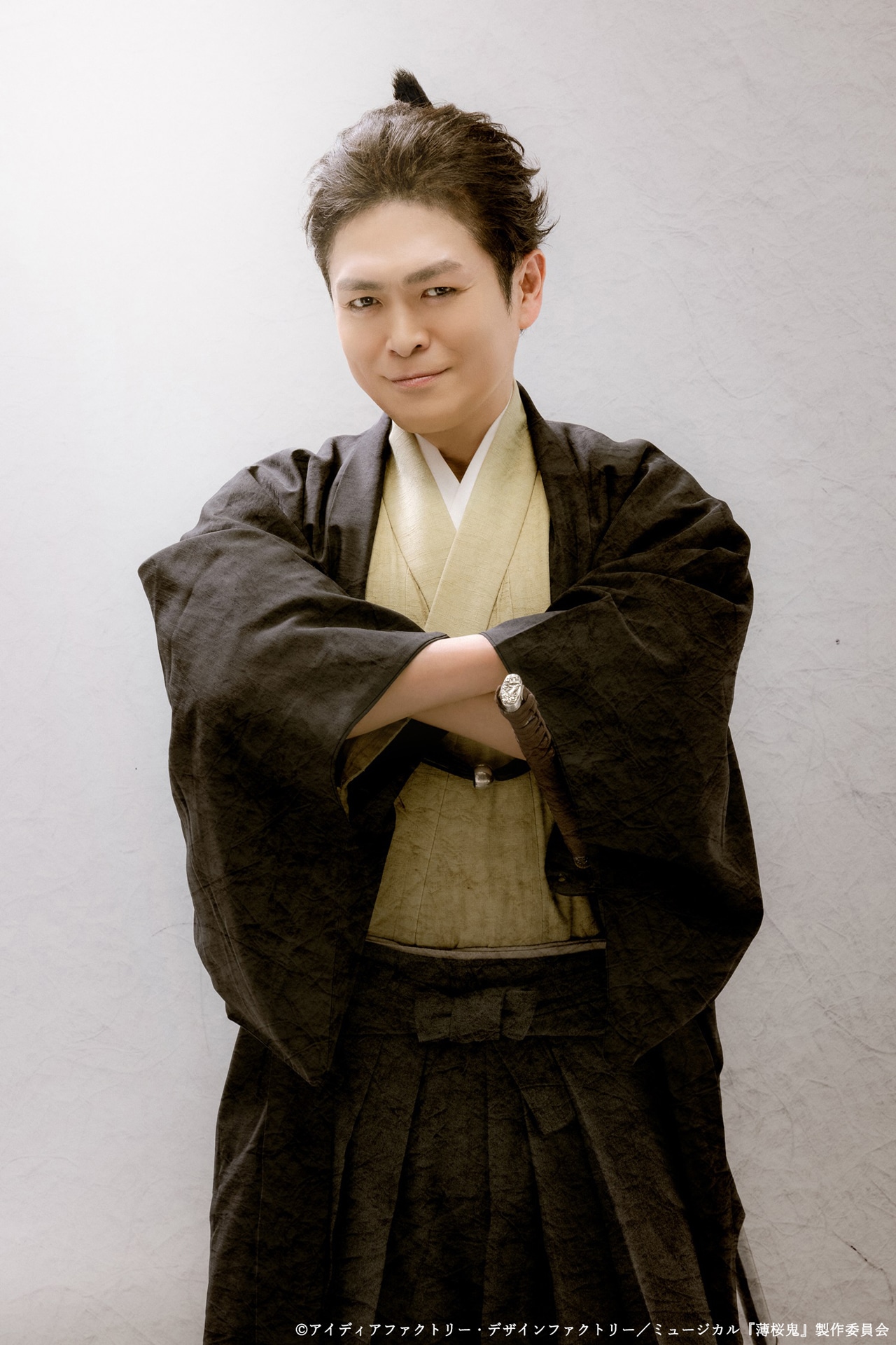 井俣太良扮する近藤勇。