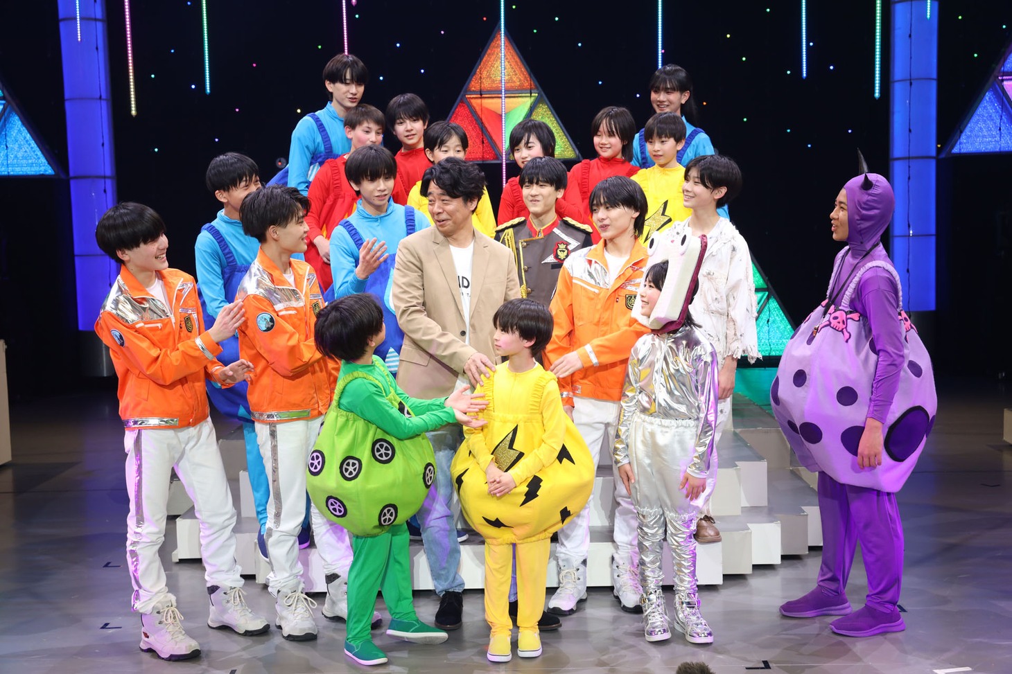 松竹創業130周年「関西ジュニア原石まつり キラキラしとんの気のせいちゃうでぇ～！」の囲み取材より。