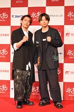 左から髙橋大輔、増田貴久。