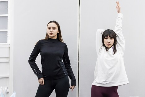 PARCO PRODUCE 2025 ミュージカル「アメリカン・サイコ」稽古場の様子。（撮影：岡千里）