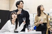 PARCO PRODUCE 2025 ミュージカル「アメリカン・サイコ」稽古場の様子。（撮影：岡千里）