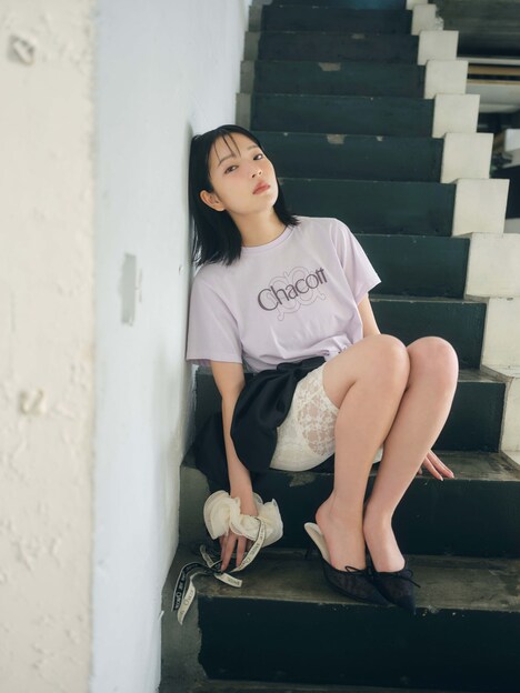 SustainableロゴTシャツ