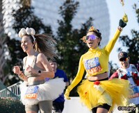 ウォルト・ディズニー・ワールド・リゾートのレアイベント“ランディズニー”の様子。